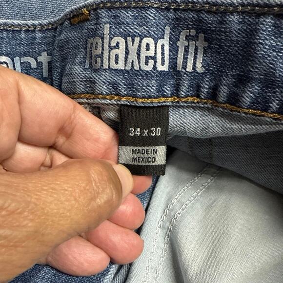 Carhartt Men’s Relaxed Rugged Flex Straight Leg Denim Jeans Size 34 x 30 - Picture 3 of 6